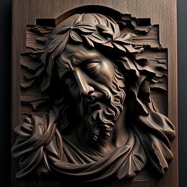 3D model st jesus (STL)